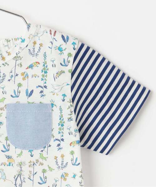 sense of wonder（センスオブワンダー）の「THEO 半袖Tシャツ（Tシャツ/カットソー・キッズ・ブルー・120cm/110cm/100cm/90cm/80ｃｍ）」の4枚目の写真