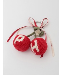 PINK HOUSE（ピンクハウス）の「PHロゴさくらんぼモチーフキーホルダー（キーホルダー）」