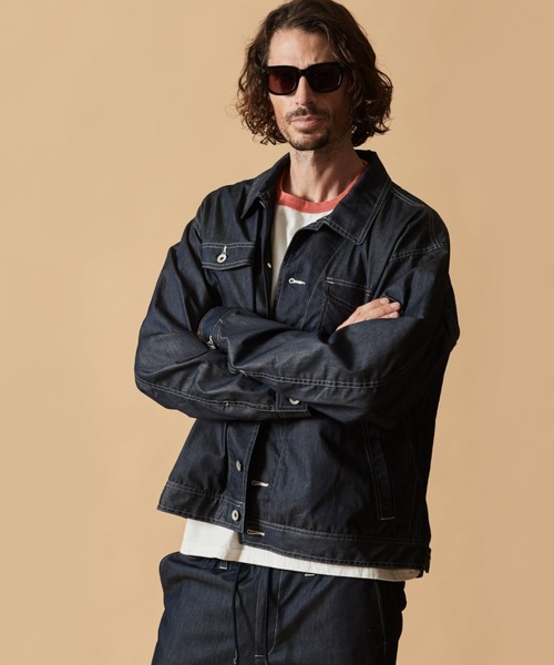 ACANTHUS(アカンサス)の「ACANTHUS:Trucker Jacket(デニムジャケット・メンズ・インディゴブルー・M)」の5枚目の写真