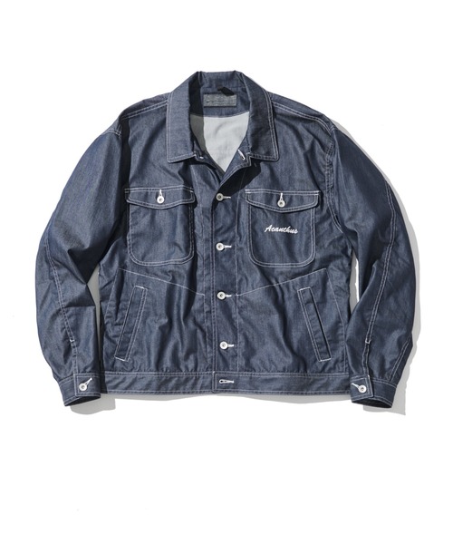 ACANTHUS(アカンサス)の「ACANTHUS:Trucker Jacket(デニムジャケット・メンズ・インディゴブルー・M)」の7枚目の写真