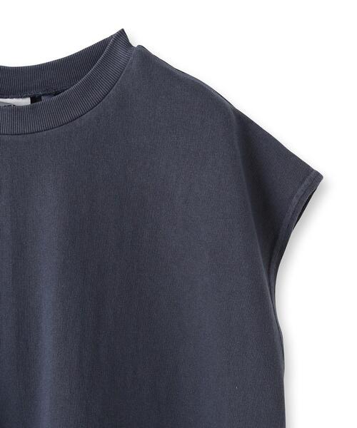 STAR&STRIPE(スターアンドストライプ)の「STAR&STRIPE(スターアンドストライプ)フレンチスリーブトップス(Tシャツ/カットソー・レディース・ネイビー/ホワイト・00)」の10枚目の写真