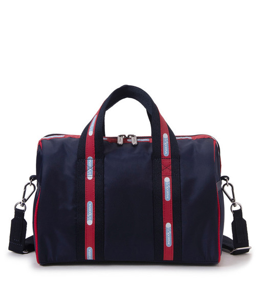 LeSportsac(レスポートサック)の「MED WEB BOSTON オーシャンフレアWEB(ショルダーバッグ・レディース・ブルー・FREE)」の4枚目の写真