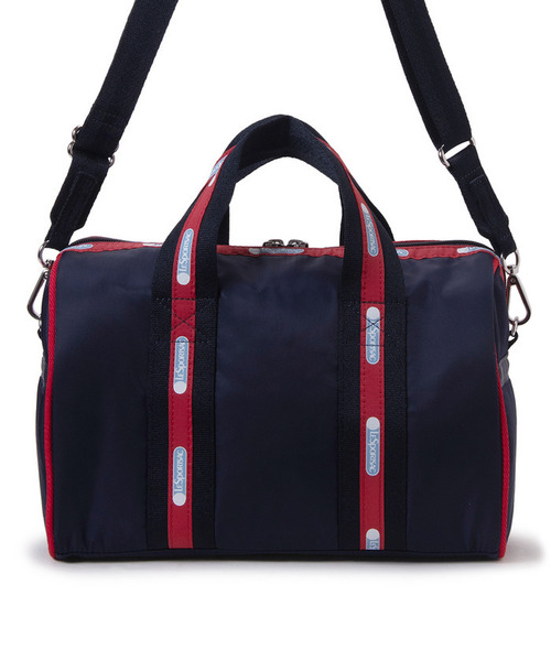 LeSportsac(レスポートサック)の「MED WEB BOSTON オーシャンフレアWEB(ショルダーバッグ・レディース・ブルー・FREE)」の6枚目の写真