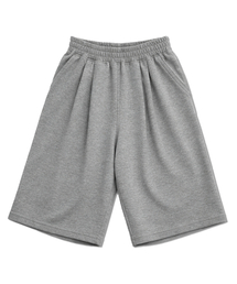 Pendulum（ペンデュラム）の「ベーシックツーピンタックスウェットショーツ LQ7PU494_MELANGE GREY（その他パンツ）」