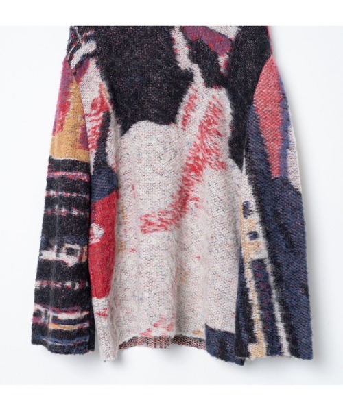 bedsidedrama（ベットサイドドラマ）の「BEDSIDEDRAMA/ベッドサイドドラマ/Dim Dream Knit Sweater（ニット/セーター・レディース・ブラック/ホワイト・1）」の10枚目の写真
