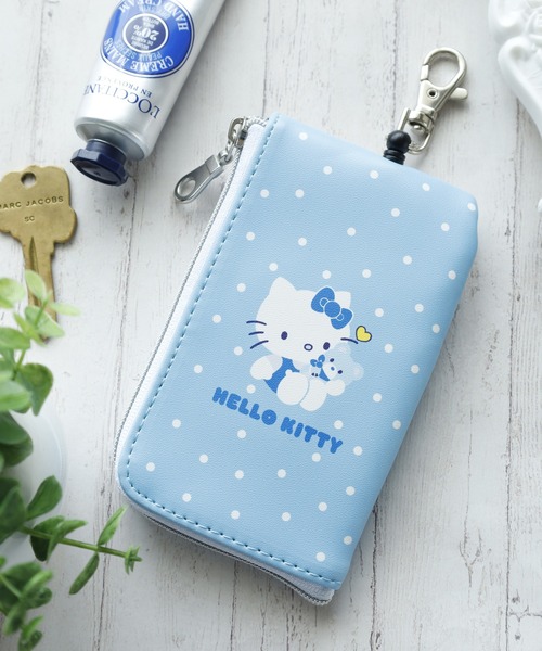 sanrio（サンリオ）の「Sanrio サンリオ ハローキティ キーケース パスケース リール（キーケース/キーアクセサリー・レディース・ブルー系7/ブルー系6/ブルー系5/ブルー系3/ブルー系4/ブルー系2/ブルー系1・FREE）」の3枚目の写真