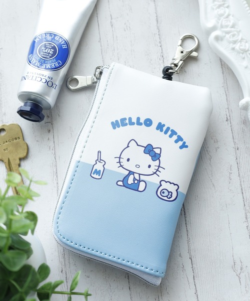 sanrio（サンリオ）の「Sanrio サンリオ ハローキティ キーケース パスケース リール（キーケース/キーアクセサリー・レディース・ブルー系7/ブルー系6/ブルー系5/ブルー系3/ブルー系4/ブルー系2/ブルー系1・FREE）」の4枚目の写真