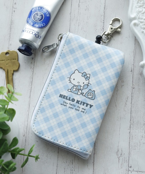 sanrio（サンリオ）の「Sanrio サンリオ ハローキティ キーケース パスケース リール（キーケース/キーアクセサリー・レディース・ブルー系7/ブルー系6/ブルー系5/ブルー系3/ブルー系4/ブルー系2/ブルー系1・FREE）」の5枚目の写真