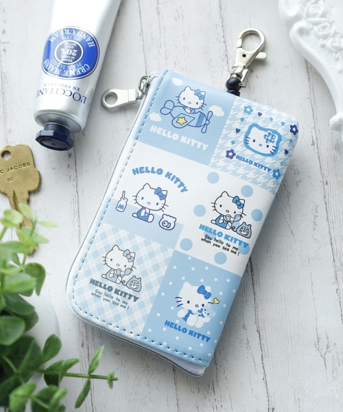 sanrio（サンリオ）の「Sanrio サンリオ ハローキティ キーケース パスケース リール（キーケース/キーアクセサリー・レディース・ブルー系7/ブルー系6/ブルー系5/ブルー系3/ブルー系4/ブルー系2/ブルー系1・FREE）」の7枚目の写真