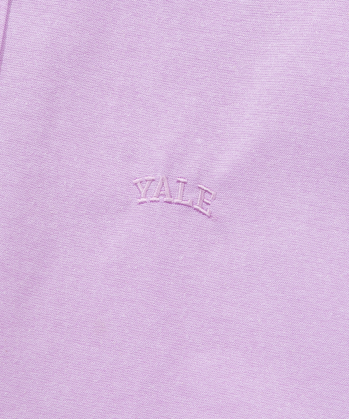 YALE（イェール）の「[ONEMILE WEAR] BIG OXFORD SMALL ARCH SS SHIRT PURPLE（シャツ/ブラウス・レディース・その他・LARGE/MEDIUM/X-LARGE）」の5枚目の写真