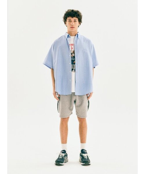 YALE（イェール）の「[ONEMILE WEAR] BIG OXFORD SMALL ARCH SS SHIRT PURPLE（シャツ/ブラウス・レディース・その他・LARGE/MEDIUM/X-LARGE）」の6枚目の写真