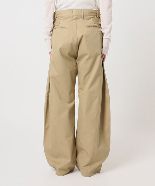 plage（プラージュ）の「NEPLA. / ネプラ SIDE W BELT CURVED チノパンツ（チノパンツ・レディース・ベージュ・36/38）」の11枚目の写真