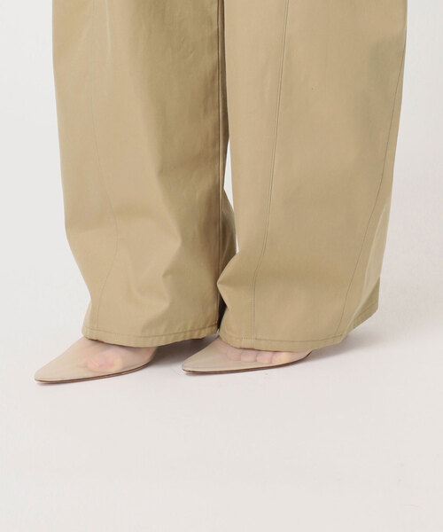 plage（プラージュ）の「NEPLA. / ネプラ SIDE W BELT CURVED チノパンツ（チノパンツ・レディース・ベージュ・36/38）」の5枚目の写真