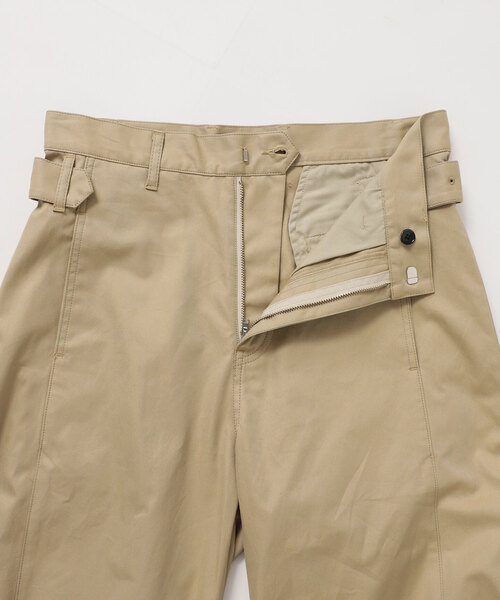 plage（プラージュ）の「NEPLA. / ネプラ SIDE W BELT CURVED チノパンツ（チノパンツ・レディース・ベージュ・36/38）」の7枚目の写真