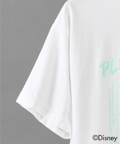 Goodwear(Since1983)（グッドウェア）の「【 GOODWEAR / グッドウェア 】DisneyコミックTシャツ（Tシャツ/カットソー・レディース・ピンク/グリーン・S/XL/L/M）」の6枚目の写真