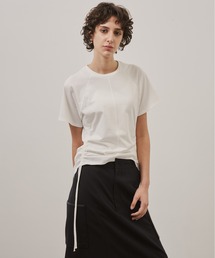 【CITY TOKYO/シティートウキョウ】Side Drawstring Tee/サイドドローストリングTシャツ