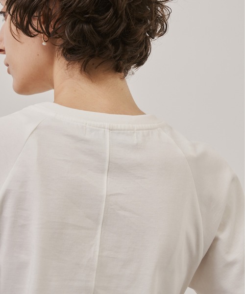 CITY TOKYO(シティトウキョウ)の「【CITY TOKYO/シティートウキョウ】Side Drawstring Tee/サイドドローストリングTシャツ(Tシャツ/カットソー・レディース・ブラック/ホワイト・FREE)」の13枚目の写真