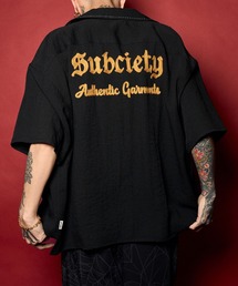 Classic chain embroidered shirt