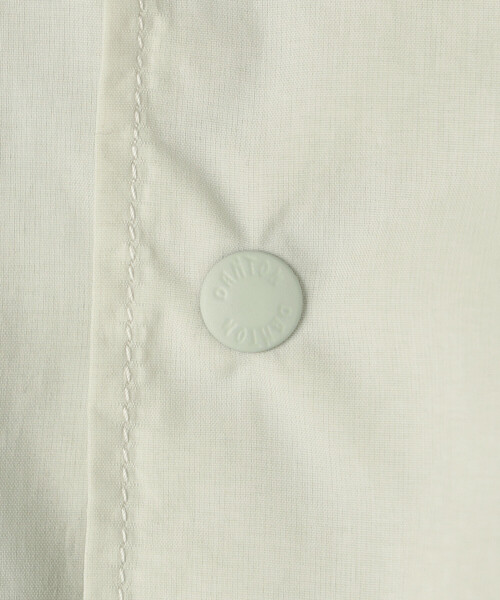 DANTON(ダントン)の「DANTON |〈別注〉ナイロンタイプライター プランサーボタンダウン半袖シャツ WOMEN(シャツ/ブラウス・レディース・ダークネイビー/グレー系その他・36)」の13枚目の写真