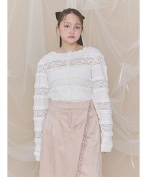 merry jenny | カットレーストップス(Tシャツ/カットソー)