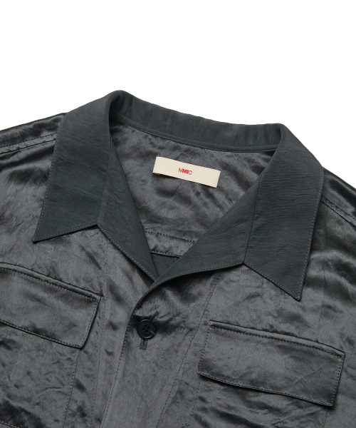 MMIC(エムエムアイシー)の「GLINT SHIRT (CHARCOAL)(シャツ/ブラウス・メンズ・その他・LARGE/MEDIUM)」の2枚目の写真