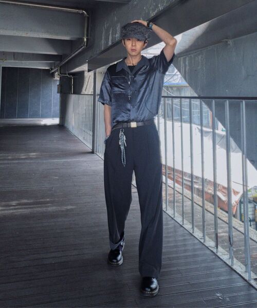 MMIC(エムエムアイシー)の「GLINT SHIRT (CHARCOAL)(シャツ/ブラウス・メンズ・その他・LARGE/MEDIUM)」の8枚目の写真