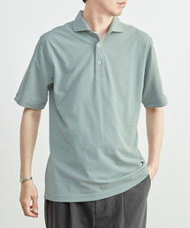 MEN'S MELROSE（メンズメルローズ）の「ソロナテックカノコ半袖ポロシャツ（一部WEB限定カラー ） | ストレッチ / 速乾（ポロシャツ）」