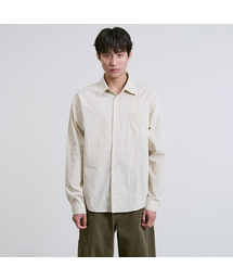 OWSA（オウサ）の「オーバーサイズ切替カラーシャツ 3色（シャツ/ブラウス）」