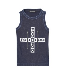 Foo and Foo（フーアンドフー）の「FOO AND FOO/VENT CROSS LOGO TANK/FFTK-9112（ベスト）」