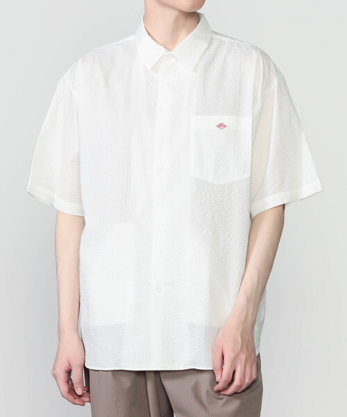 DANTON | コットンローン 半袖ワークシャツ MEN（シャツ/ブラウス