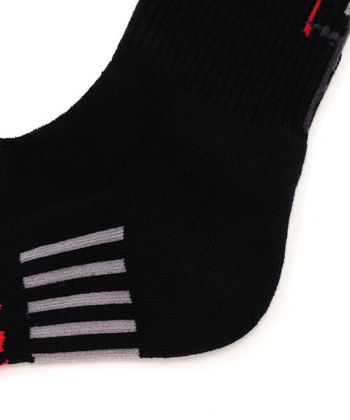 ROYAL FLASH(ロイヤルフラッシュ)の「CTLS/シーティーエルエス/EX MULTI CROSS SOCKS(ソックス/靴下・メンズ・ホワイト/ブラック・F)」の3枚目の写真