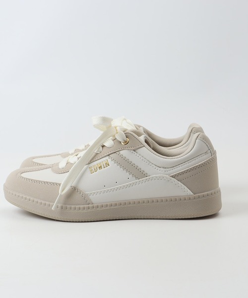 EDWIN（エドウィン）の「EDWIN 軽量スニーカー（スニーカー・レディース・ホワイト/アイボリー・23cm/23.5cm/24cm/24.5cm）」の9枚目の写真