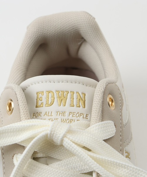 EDWIN（エドウィン）の「EDWIN 軽量スニーカー（スニーカー・レディース・ホワイト/アイボリー・23cm/23.5cm/24cm/24.5cm）」の13枚目の写真