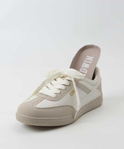 EDWIN（エドウィン）の「EDWIN 軽量スニーカー（スニーカー・レディース・ホワイト/アイボリー・23cm/23.5cm/24cm/24.5cm）」の16枚目の写真