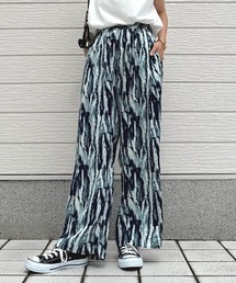 ウエストリブチェックパンツ（その他パンツ）｜Q（キュー）の