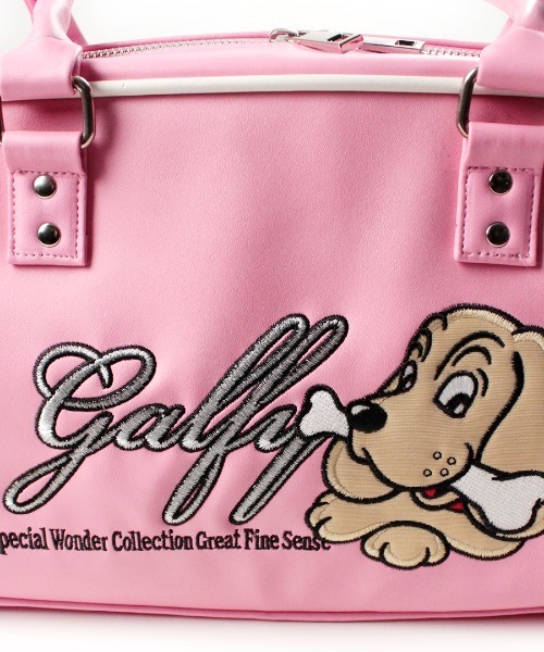 GALFY(ガルフィー)の「GALFY-プチ家出BAG(ボストンバッグ・メンズ・ピンク/ブラック・FREE)」の6枚目の写真