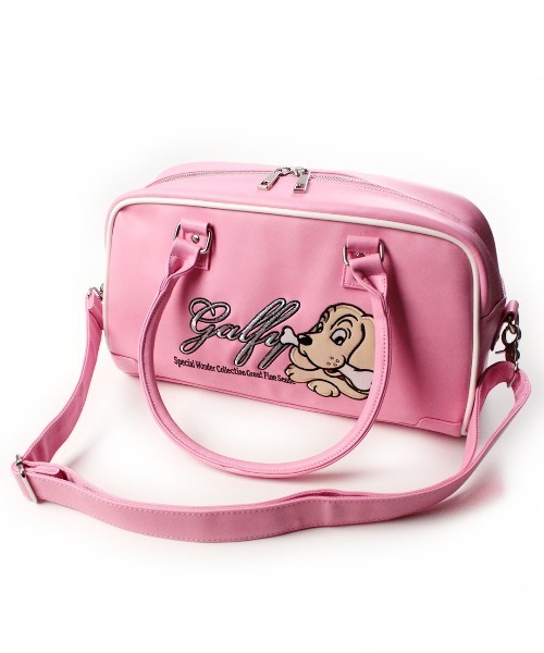 GALFY(ガルフィー)の「GALFY-プチ家出BAG(ボストンバッグ・メンズ・ピンク/ブラック・FREE)」の12枚目の写真