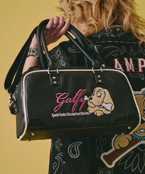 GALFY(ガルフィー)の「GALFY-プチ家出BAG(ボストンバッグ・メンズ・ピンク/ブラック・FREE)」の16枚目の写真