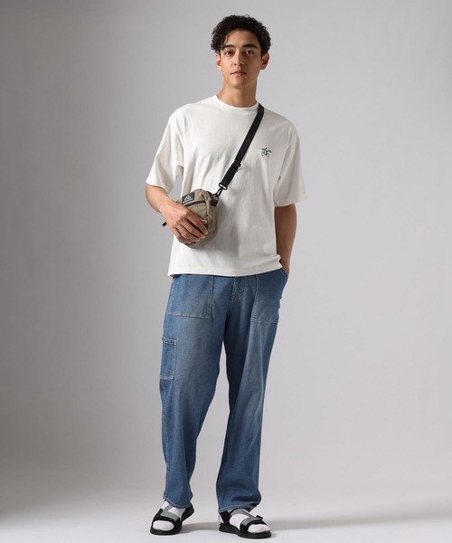 BAYFLOW(ベイフロー)の「【マシュー・ウィグルスワース】サーフアート刺繍Tシャツ(Tシャツ/カットソー・メンズ・ネイビー/ブラック/オフホワイト/ブルー・LARGE/MEDIUM)」の5枚目の写真
