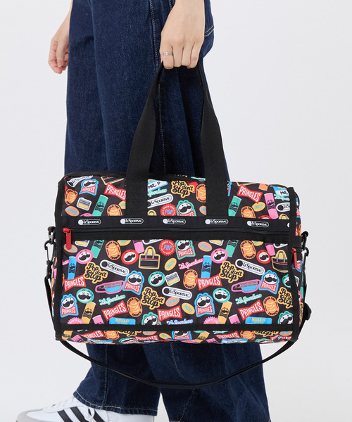 LeSportsac(レスポートサック)の「【LeSportsac×Pringles】DELUXE MED WEEKENDER プリングルズスティッカーズ(ボストンバッグ・レディース・その他・FREE)」の2枚目の写真