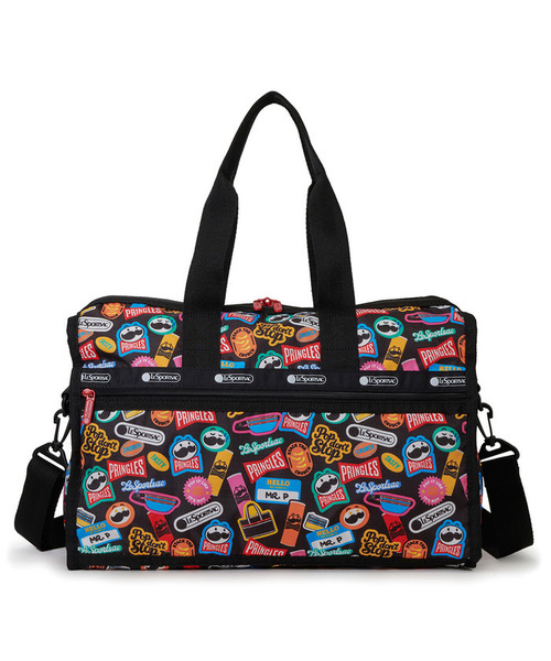 LeSportsac(レスポートサック)の「【LeSportsac×Pringles】DELUXE MED WEEKENDER プリングルズスティッカーズ(ボストンバッグ・レディース・その他・FREE)」の6枚目の写真