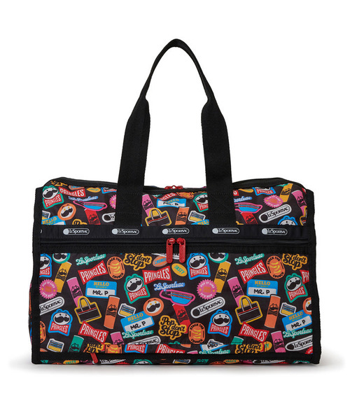 LeSportsac(レスポートサック)の「【LeSportsac×Pringles】DELUXE MED WEEKENDER プリングルズスティッカーズ(ボストンバッグ・レディース・その他・FREE)」の8枚目の写真
