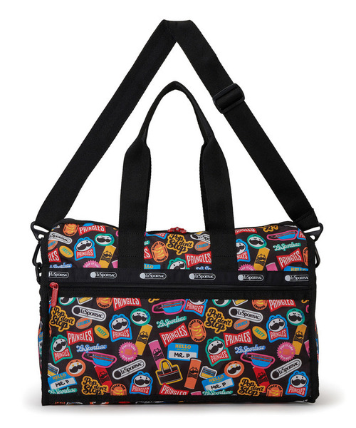 LeSportsac(レスポートサック)の「【LeSportsac×Pringles】DELUXE MED WEEKENDER プリングルズスティッカーズ(ボストンバッグ・レディース・その他・FREE)」の9枚目の写真