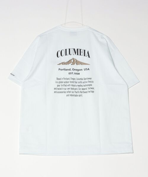 Columbia(コロンビア)の「コロンビア Columbia コールドベイダッシュショートスリーブTシャツ(Tシャツ/カットソー・メンズ・ブラック/チャコールグレー/ホワイト・S/M/L/LL)」の5枚目の写真