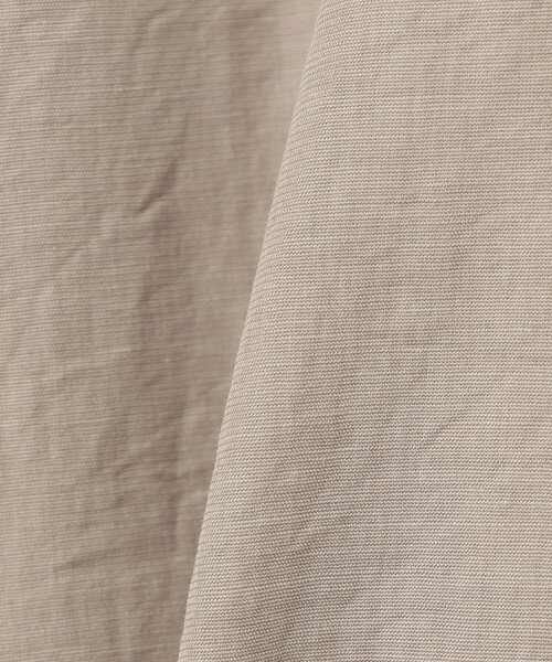 Gabardine K.T(ギャバジンケーティー)の「〔 +サイズ 〕 オトナシャンブレー たっぷりシャツ(シャツ/ブラウス・レディース・ベージュ・13号)」の2枚目の写真