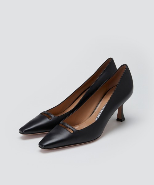 PELLICO(ペリーコ)の「VENERE アネッリソレッラ スムース パンプス 6.5cm BLACK(パンプス・レディース・ブラック・35/35.5/36/36.5/37/37.5/38)」の1枚目の写真