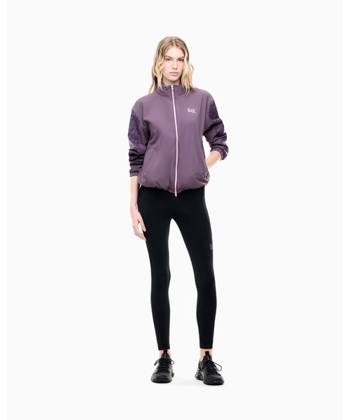 EMPORIO ARMANI EA7(エンポリオアルマーニイーエーセブン)の「【エンポリオ アルマーニ EA7】ウィメンズ フルジップ ジャケット Ventus7(ナイロンジャケット・レディース・バイオレット・SMALL/MEDIUM/LARGE)」の6枚目の写真