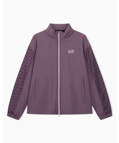 EMPORIO ARMANI EA7(エンポリオアルマーニイーエーセブン)の「【エンポリオ アルマーニ EA7】ウィメンズ フルジップ ジャケット Ventus7(ナイロンジャケット・レディース・バイオレット・SMALL/MEDIUM/LARGE)」の5枚目の写真