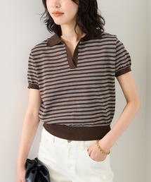 crinkle crinkle crinkle multiway polo cami CC-4543（ポロシャツ