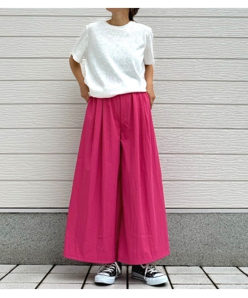 Q(キュー)の「バックレースレイヤードT(Tシャツ/カットソー・レディース・ホワイト/ブラック・MEDIUM)」の14枚目の写真